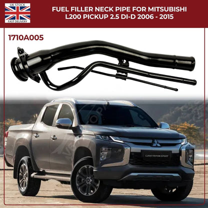 Fuel Filler Neck Pipe for Mitsubishi L200 Pickup 2006–2015 2.5 DI‑D – Part 1710A005