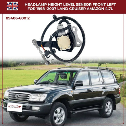 Headlamp Height Level Sensor – Front Left (89406‑60012) | Toyota Land Cruiser Amazon 4.7L (1998–2007)