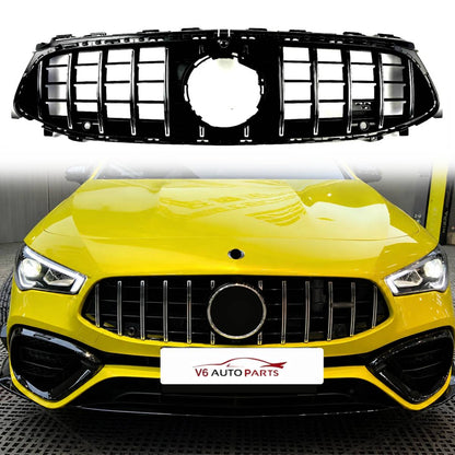 For Mercedes-Benz CLA-Class X118/W118 GT Style Panamericana Front Radiator Grille (A35 AMG, 2023–2025)