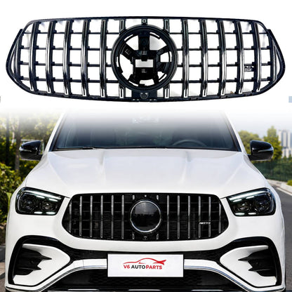 Front Bumper Chrome Panamericana GT Grille – Mercedes-Benz GLE-Class W167/C167 (2024+)