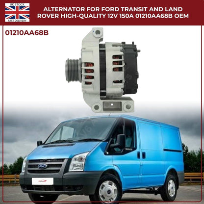Ford Transit MK7 Alternator 2.4 TDCi Diesel 2006‑2014 – OEM Replacement (1372737 / 1581844 / 1730987)