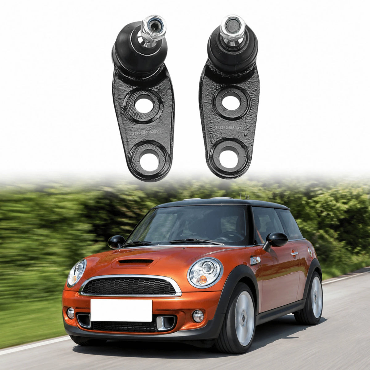 Image of Mini Cooper front control arm kit 31124048628