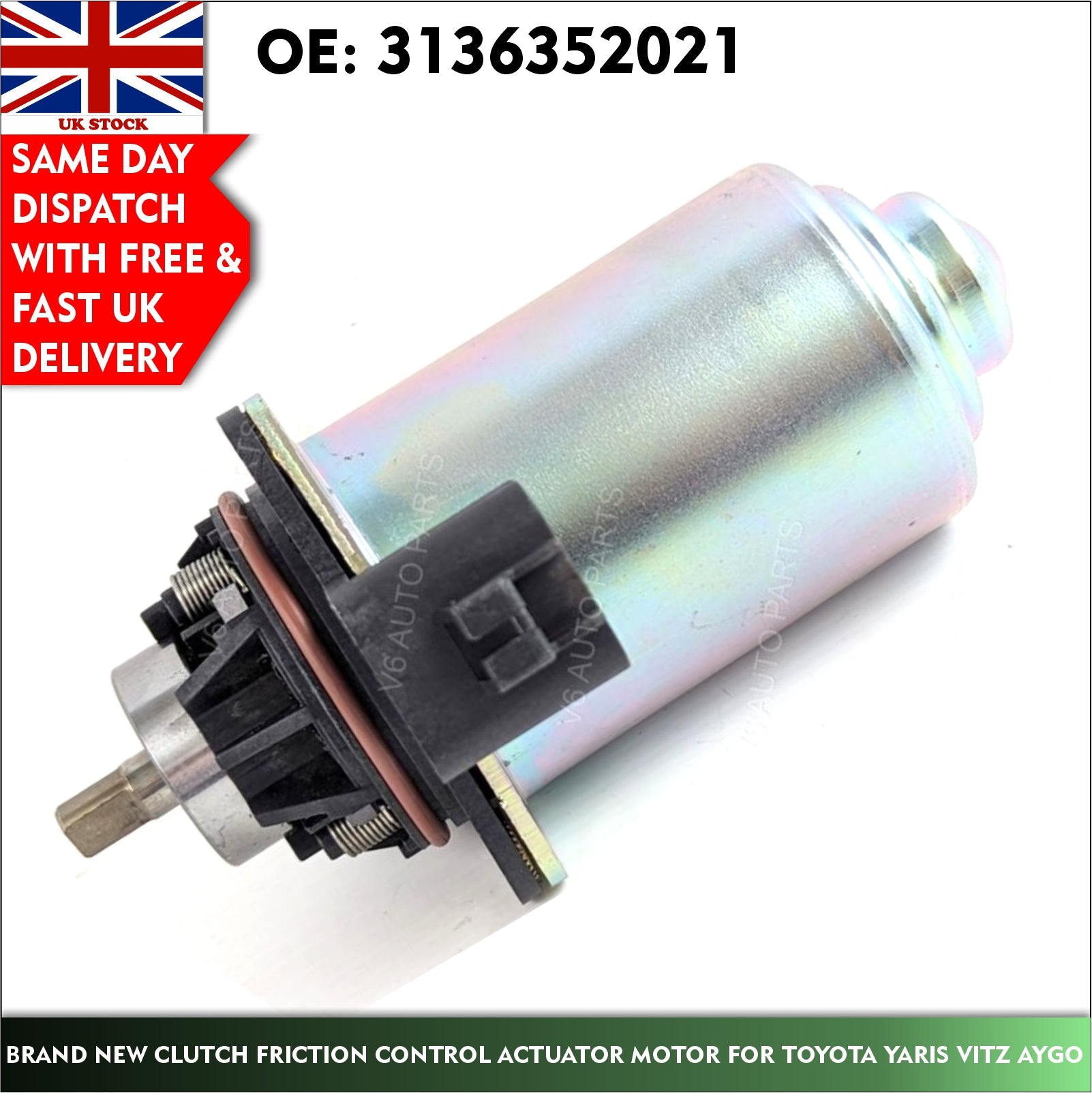 BRAND NEW CLUTCH FRICTION ACTUATOR MOTOR FOR TOYOTA AURIS AND COROLLA VERSO