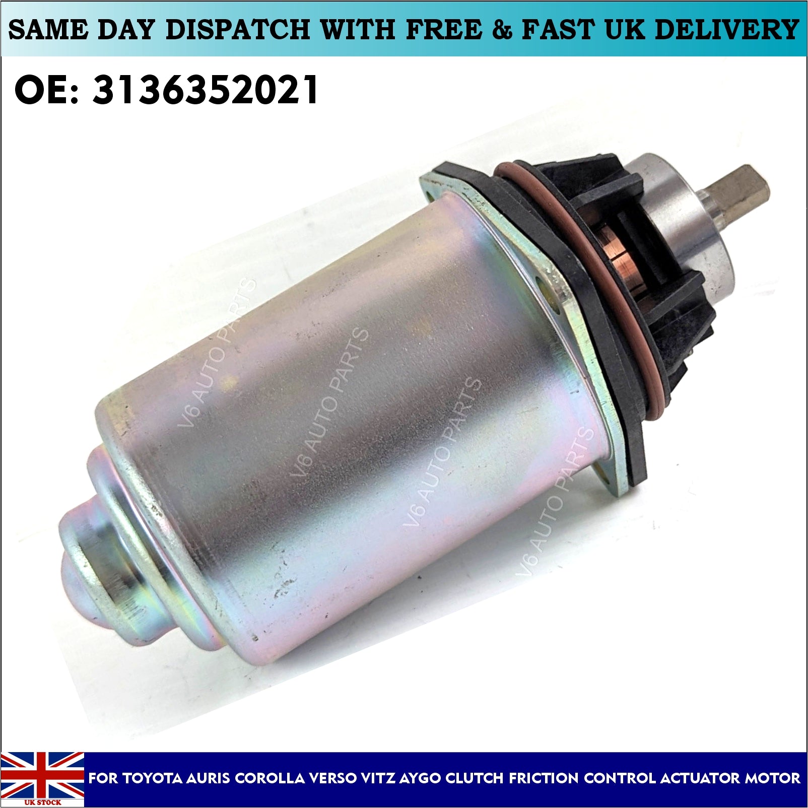 31363-52021 Brand New Clutch Friction Control Actuator Motor For Toyota Yaris Vitz Aygo