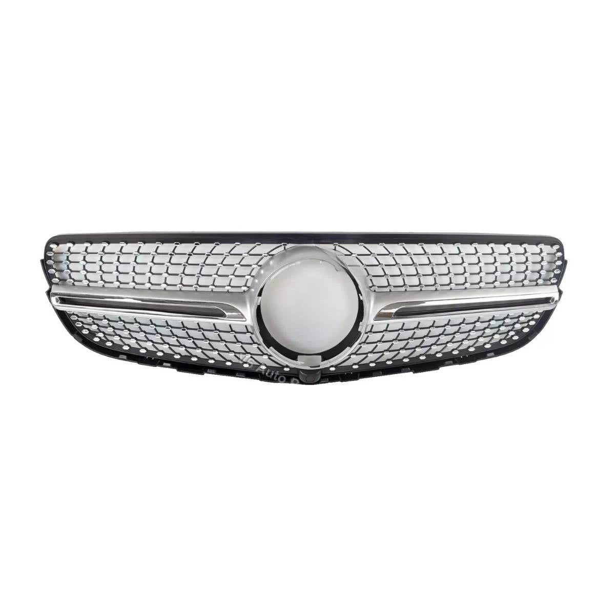 Frontstoßstangengrill für Mercedes 2015–2019 GLC-Klasse X253 GLC300 GLC350 Diamond 