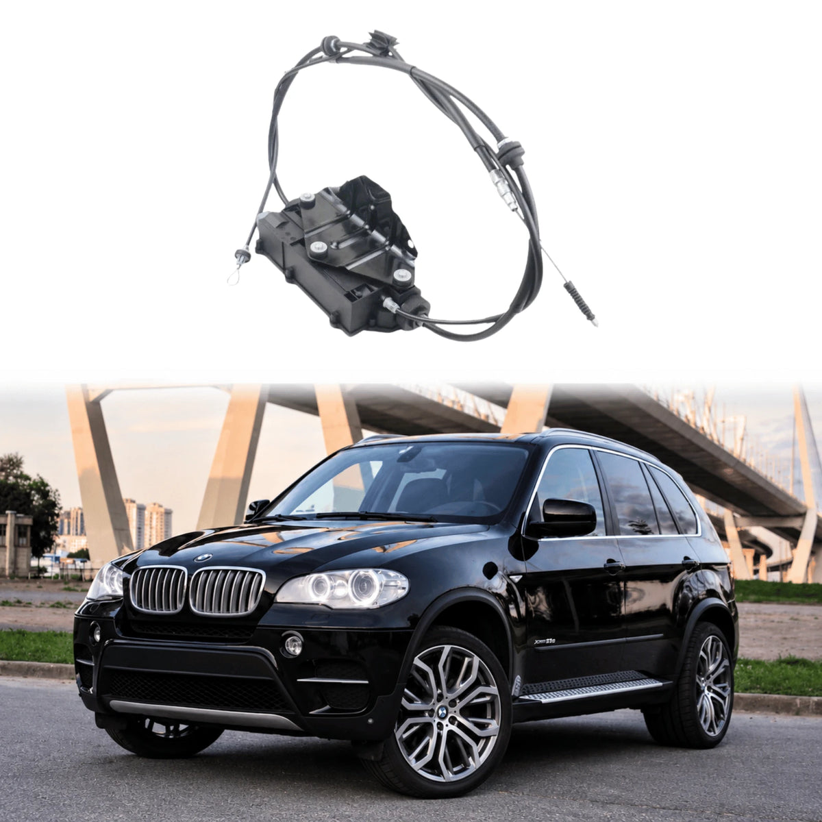 Image of 34436796072 Parking Brake Actuator Module for BMW X5 X6
