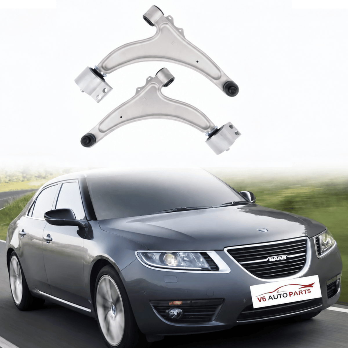 Image of new pair of front lower wishbone control arms for Vauxhall Insignia A