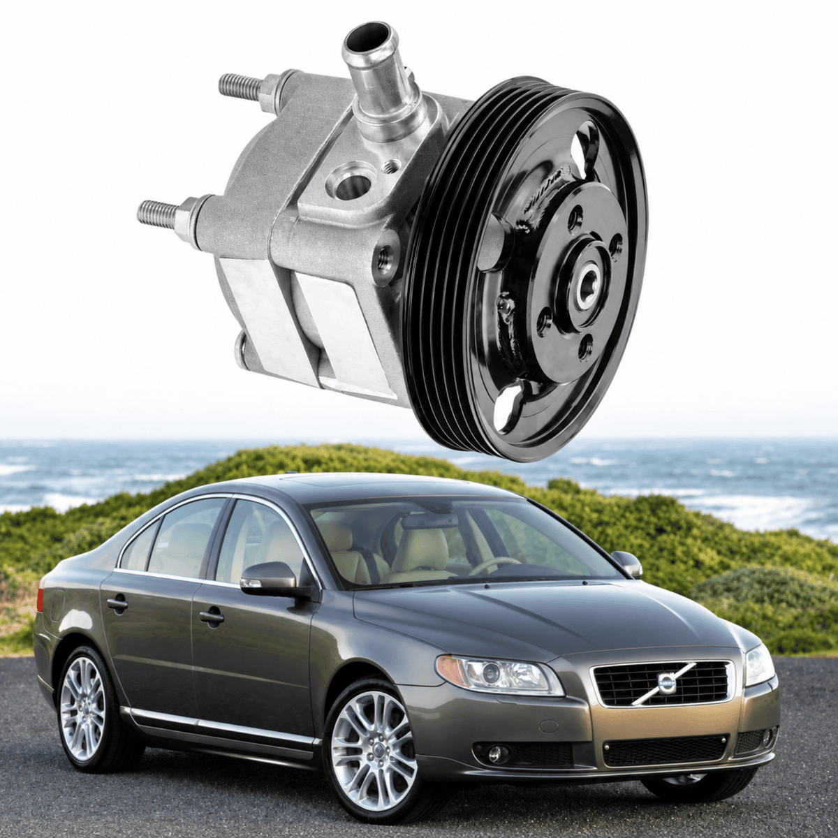 Image of power steering pump 36002641 / 31280320 for Volvo S80 II 2006–2011