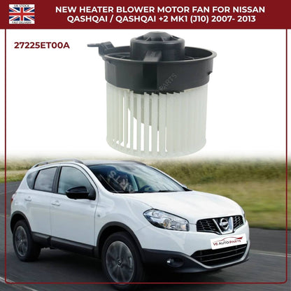 Image of HVAC Blower Motor Fan 27225ET00A for Nissan Qashqai and Qashqai +2