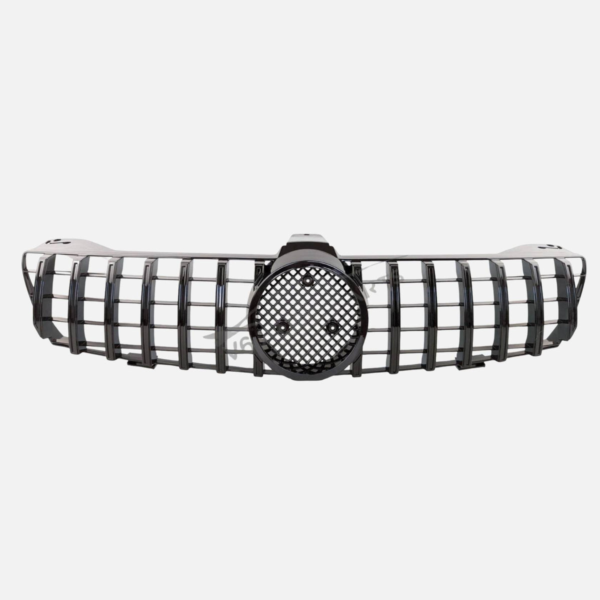 For Mercedes CLS-Class W219 GT Front Grille – Gloss Black Radiator Grill Upgrade (2005–2008)