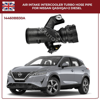 Air Intake Intercooler Turbo Hose Pipe For Nissan Qashqai+2 Diesel
