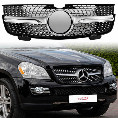 Kühlergrill vorne für Mercedes GL-Klasse X164 GL450 GL320 Diamond 2007–2009 