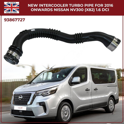 Turbo Boost Intercooler Hose Pipe – Vauxhall Vivaro B / Renault Trafic (2014–2025)