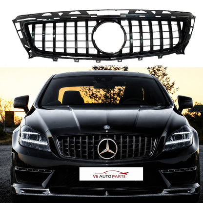 For Mercedes-Benz CLS-Class C218 Front Bumper AMG Sport Grille | CLS400 & CLS550 Coupe (2011–2014)
