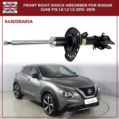 Front Right Shock Absorber – Nissan Juke F15 1.2 / 1.5 / 1.6 (2010–2019) OEM 54302BA61A