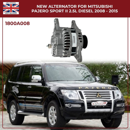 1800A008 Alternator – Mitsubishi L200 2008–2015 / Pajero Sport II 2.5L Diesel