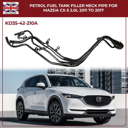 Fuel Tank Filler Neck Pipe for Mazda CX‑5 2011–2017 2.0L/2.5L | KD35‑42‑210A Replacement