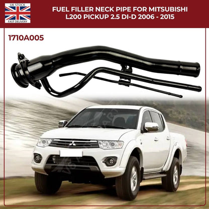 Fuel Filler Neck Pipe for Mitsubishi L200 Pickup 2006–2015 2.5 DI‑D – Part 1710A005