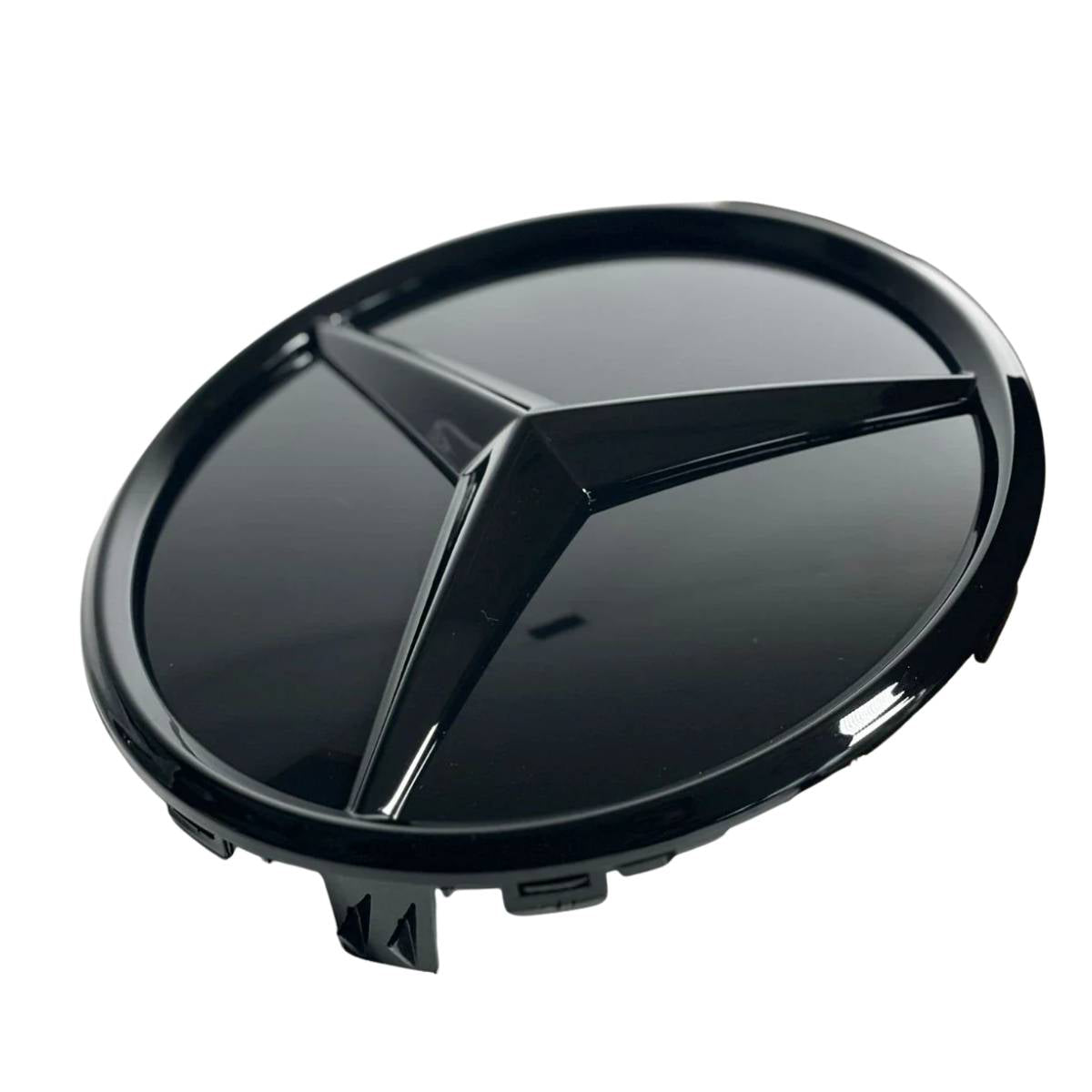 Mercedes-Benz Front Grille Emblem Badge – Gloss Black (A-Class W177, C-Class W206, A238)