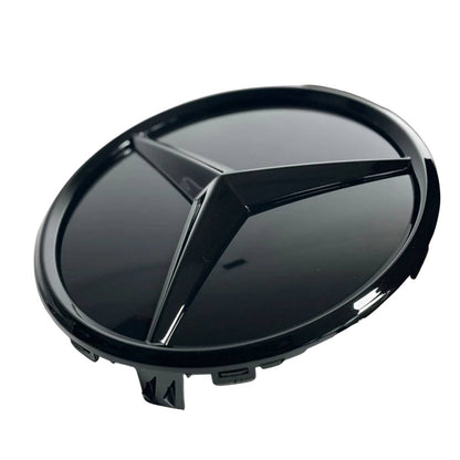 Mercedes-Benz Front Grille Emblem Badge – Gloss Black (A-Class W177, C-Class W206, A238)