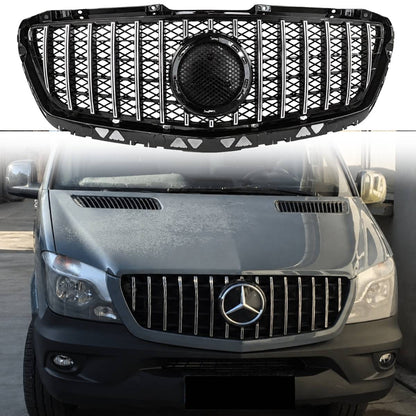 For Mercedes-Benz Sprinter W906 Front Radiator Grille 309 CDI GT Panamericana – 2013-2017 Facelift