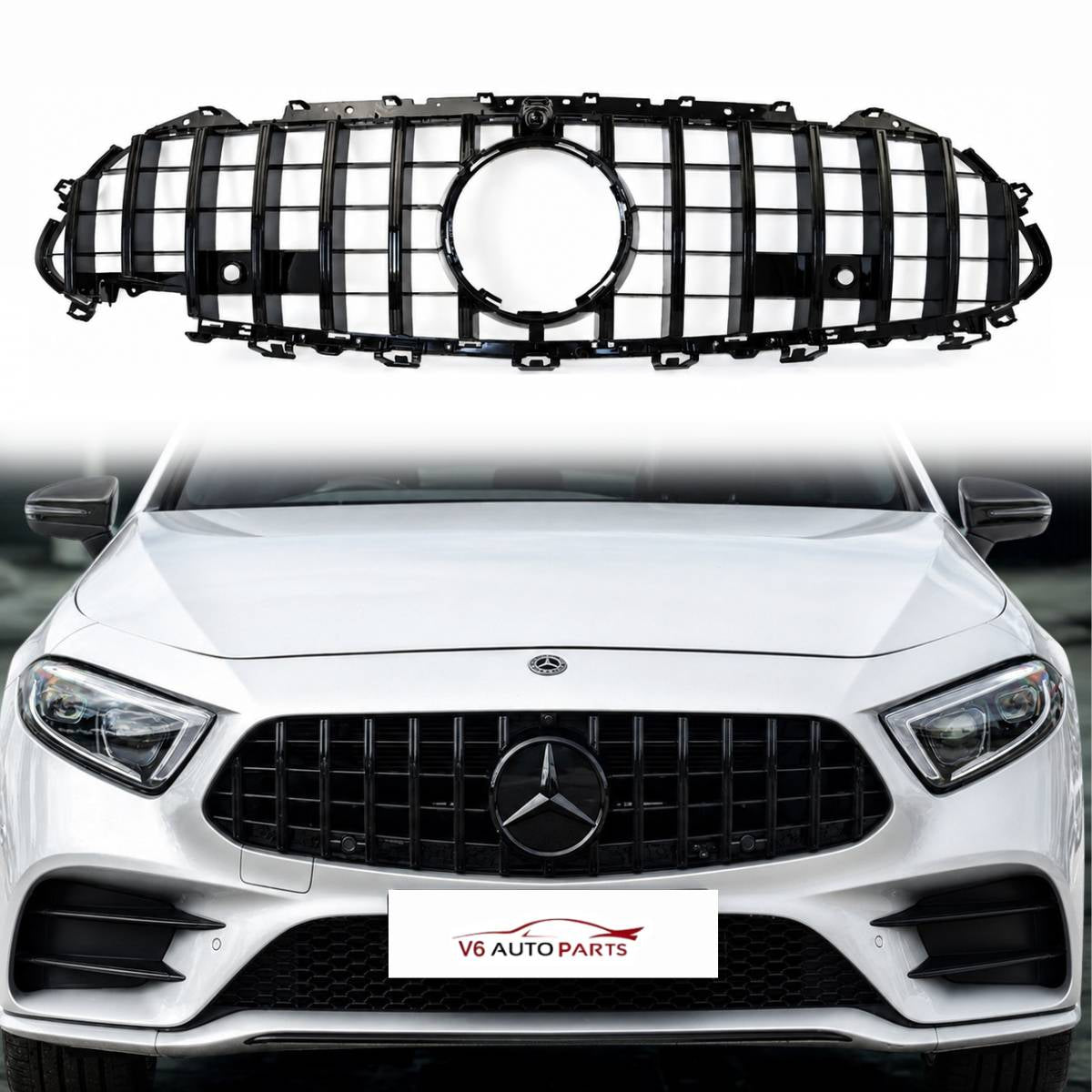 For Mercedes-Benz CLS-Class C257 GT Front Radiator Grille – Fits CLS300 & CLS350 (2019–2023)