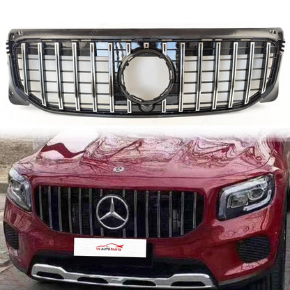 Front Radiator Grille Panamericana Style – Fits Mercedes GLB‑Class X247 180d / 220d (2019–2023)