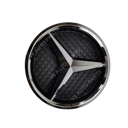 For Mercedes Front Grille Chrome Star Emblem Badge – C‑Class, CLA, SLK, R, M, E‑Class