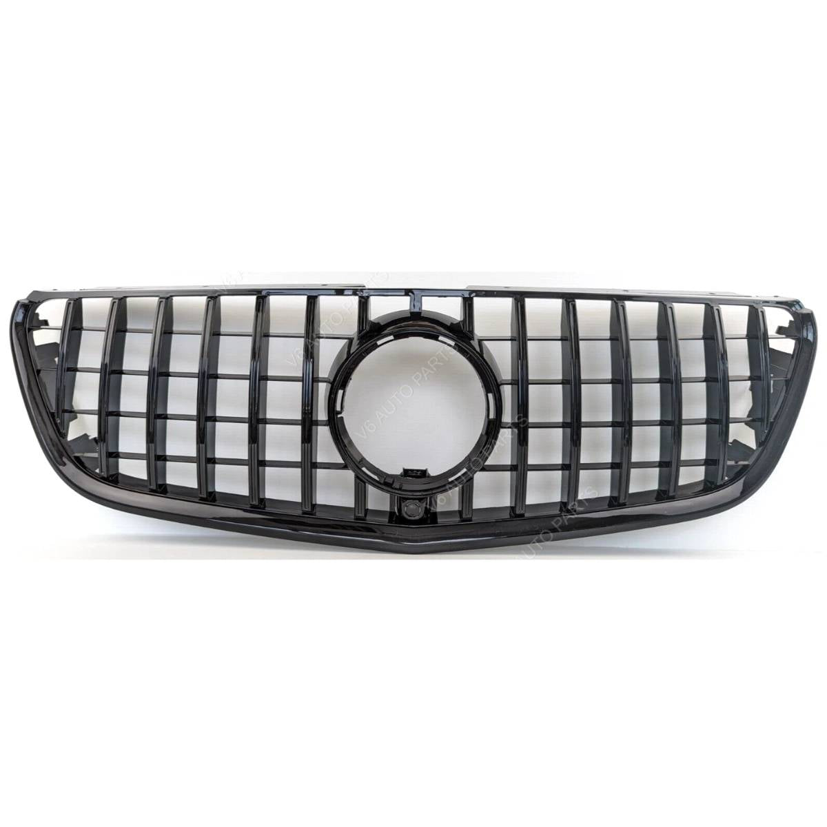 For Mercedes Vito W447 (2014–2023) Front Bumper GT Panamericana Grille – Gloss Black (114/116 Box Van)