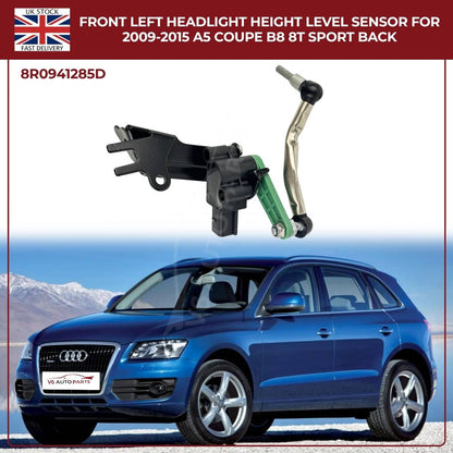 Front Left Headlight Level Sensor for Audi A4 / Q5 (2009–2015) – OEM 8R0941285E