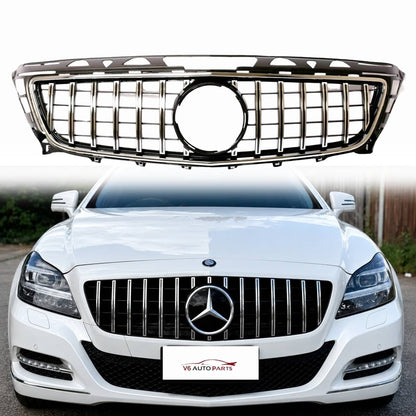 For Mercedes‑Benz CLS‑Class C218 (2011–2014) Panamericana Front Radiator Grille – Fits CLS350