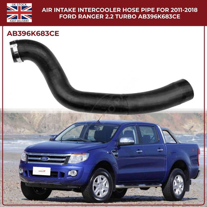 Black Intercooler Turbo Air Intake Hose Pipe – Fits Ford Ranger 2.2 TDCi (2011–2018) AB396K683CE