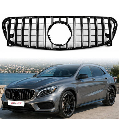 For Mercedes-Benz GLA-Class W156 AMG Panamericana GT Front Bumper Grille (2013–2016)