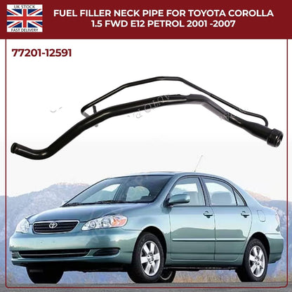 NEUER COROLLA FIELDER AXIO KRAFTSTOFFTANK-FÜLLHALS METALLROHR 77201-12700 