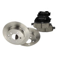Image of 2x Rear Brake Discs 291mm 432068J100 for Nissan Qashqai