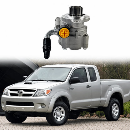 Image of power steering pump 44310-0K040 for Toyota Fortuner 1KD and 2KD diesel