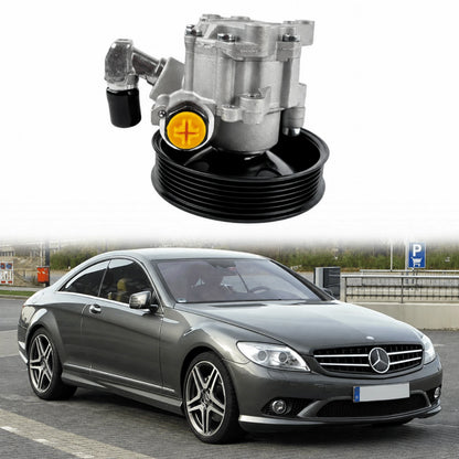 Image of Mercedes petrol hydraulic steering pump 44669101