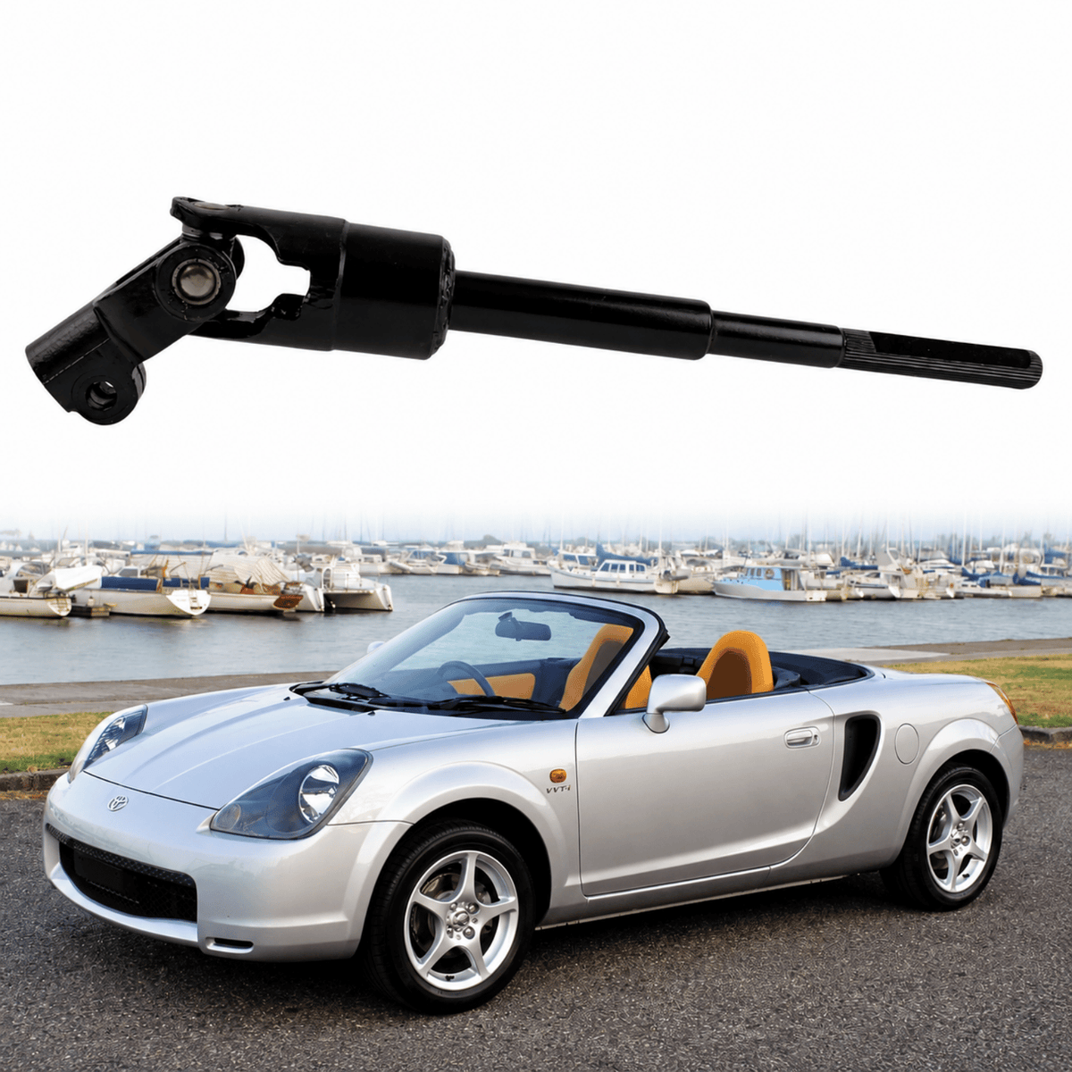 Image of lower steering shaft 45260-17141 for Toyota MR2 MK3 Roadster
