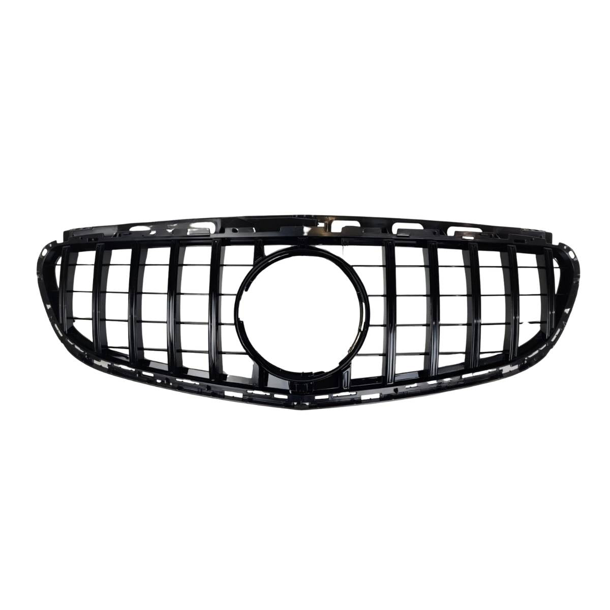 Mercedes‑Benz E‑Class W212 (2013–2016) Front Radiator GT Panamericana Gloss Black Grille – Fits E200, E250, E300 Saloon