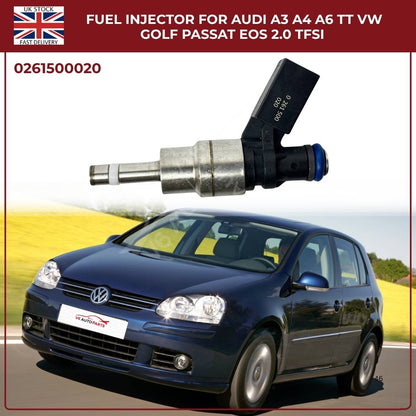 OEM Petrol Fuel Injector 0261500020 – Fits Audi A3 A4 A6 TT & VW Golf Passat EOS 2.0 TFSI
