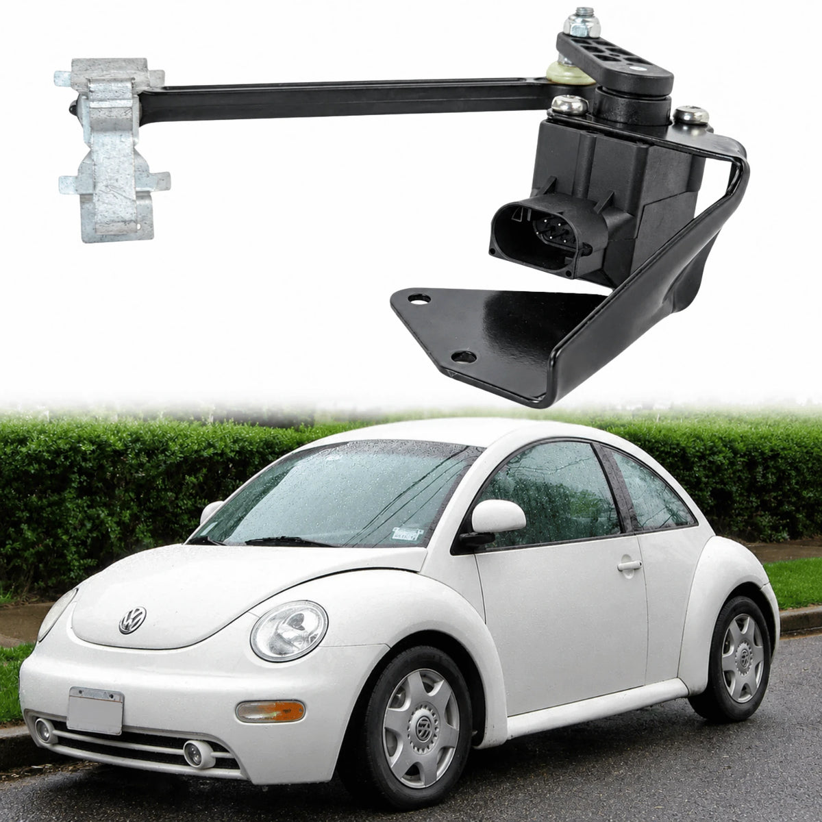 Image of Audi TT height level sensor OEM 4B0907503A