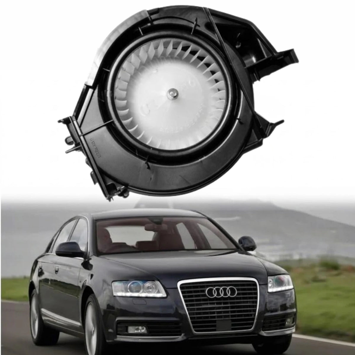 Image of Audi A6 C6 HVAC blower motor fan 4F0820020