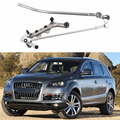 image of Audi Q7 4L SUV 2006–2015 Front Wiper Linkage Mechanism 4L2955119A