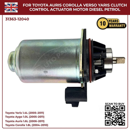 Clutch Actuator Motor for Toyota Auris Corolla Verso Yaris Vitz Aygo | OEM Ref 3136312040