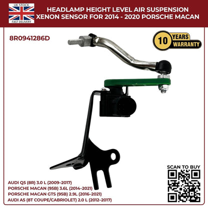 Front Right Suspension Height Level Sensor for Audi Q5 8R 8RB (2008–2017) SUV – OEM Replacement