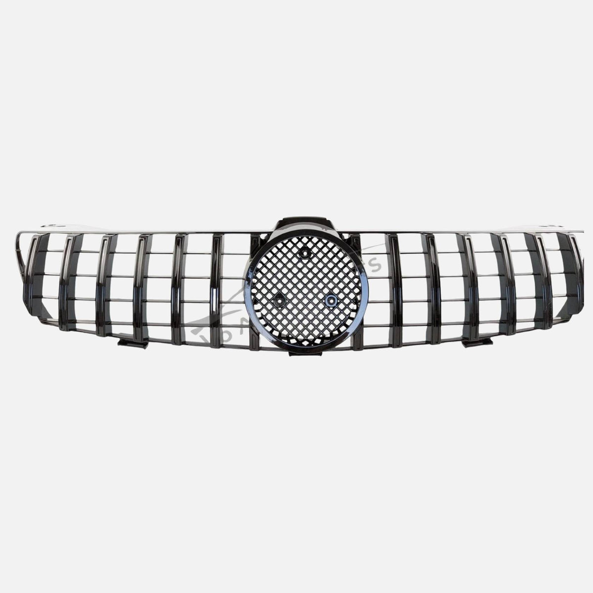 For Mercedes CLS-Class W219 GT Front Grille – Gloss Black Radiator Grill Upgrade (2005–2008)