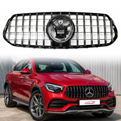 Chrome Panamericana AMG Front Bumper Grille – Mercedes GLE W167 (2019–2023) GLE500