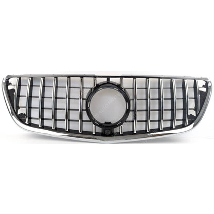For Mercedes-Benz Vito W447 114CDI Panamericana Front Grille – Chrome Slats (2014–2023)