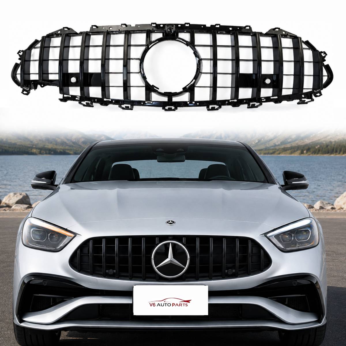 For Mercedes-Benz CLS-Class C257 GT Front Radiator Grille – Fits CLS300 & CLS350 (2019–2023)