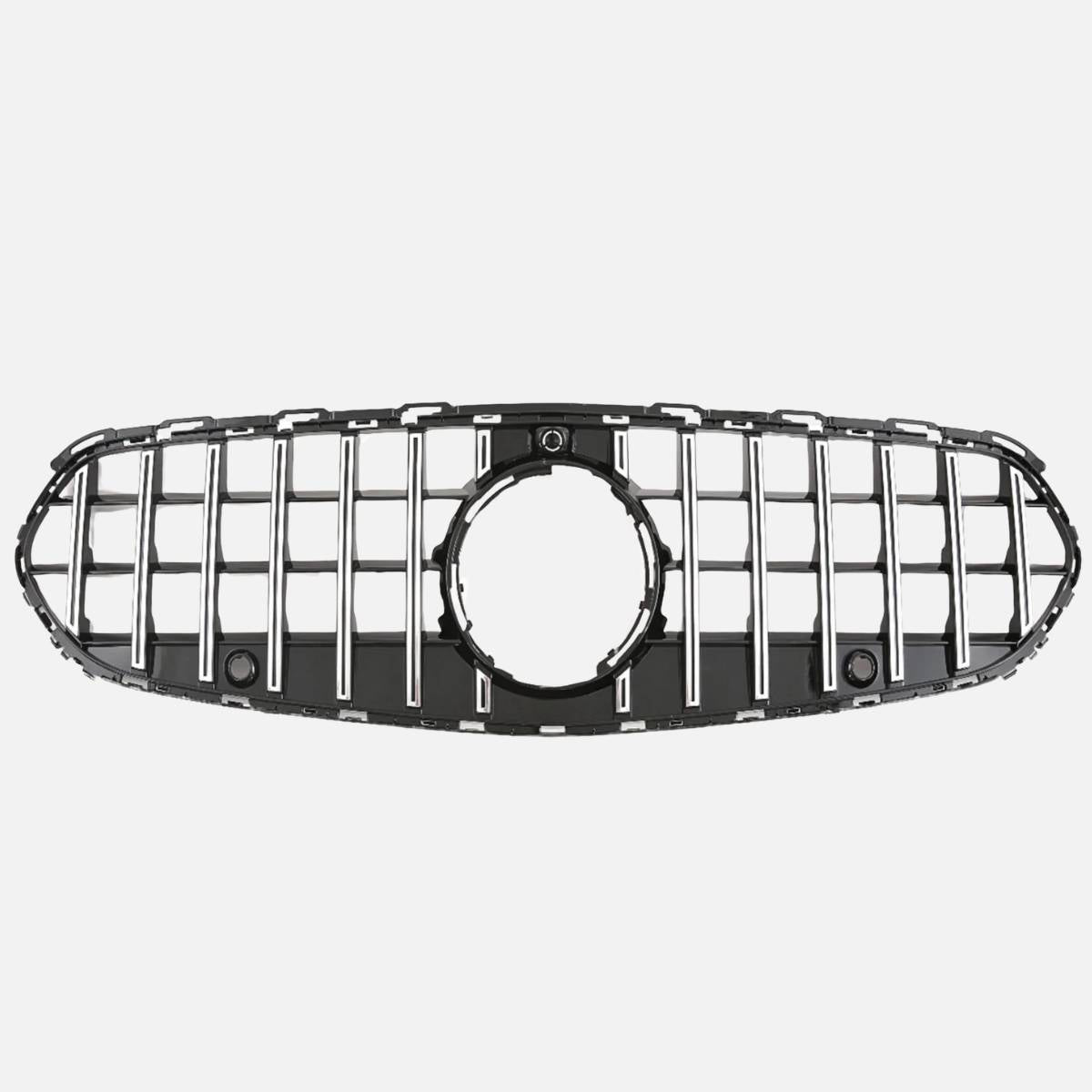 For Mercedes-Benz C-Class W206 (2020–2023) Panamericana GT Front Radiator Chrome Grille – C220 Compatible